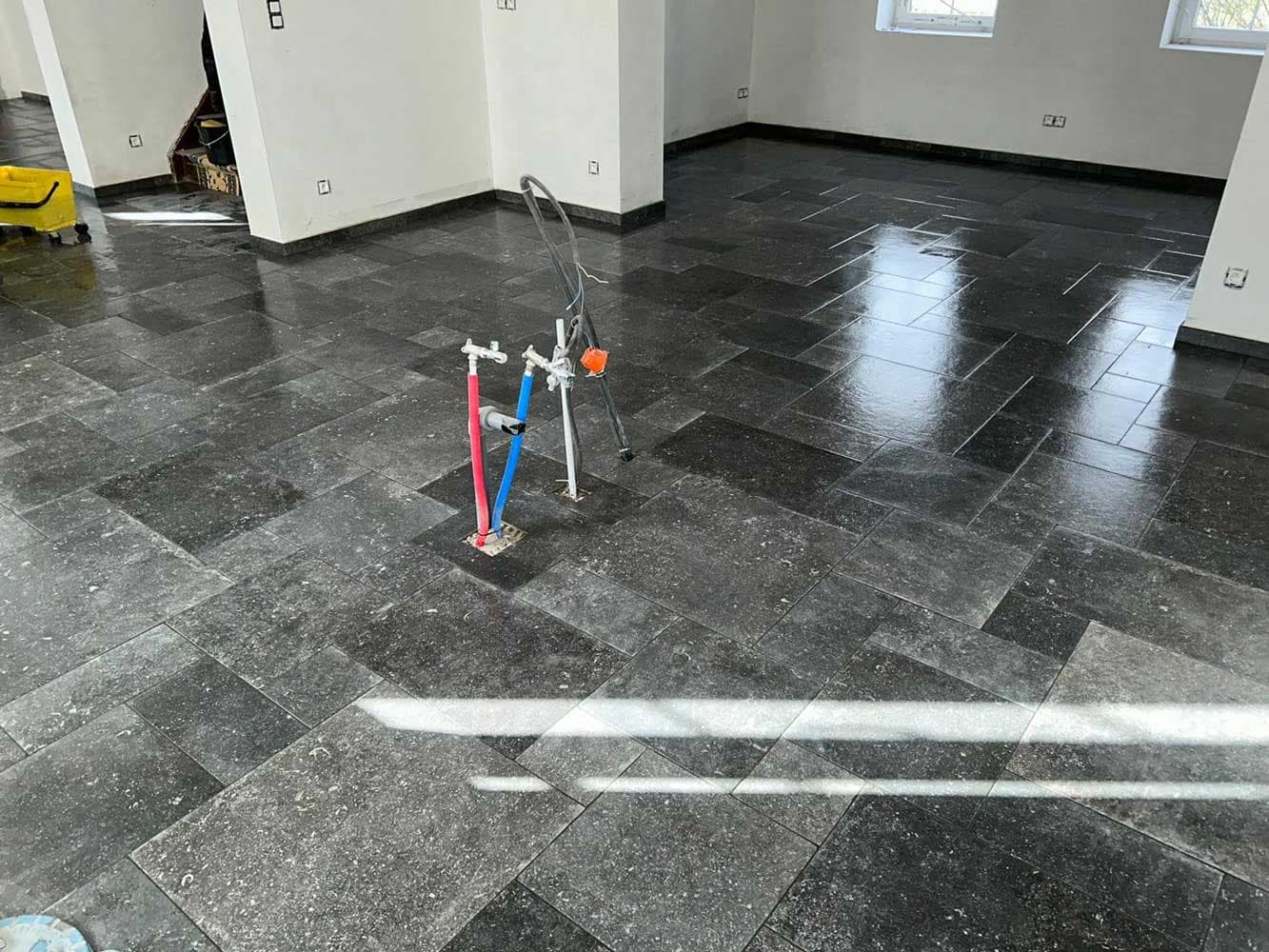 Pose de carrelage grand format & finitions